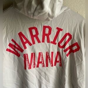 under armour project rock warrior mana cropped sweater